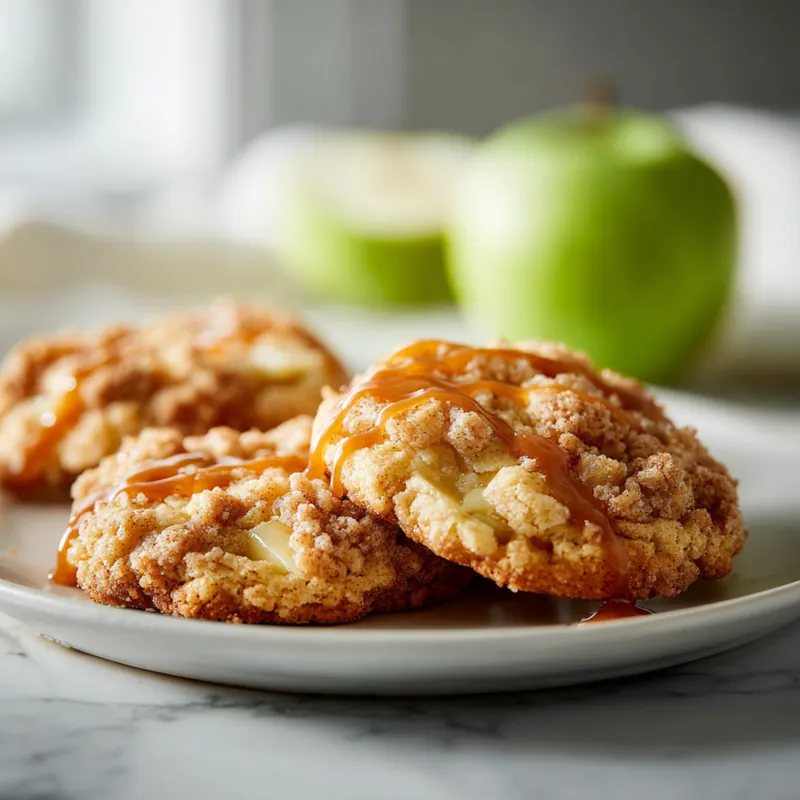 Apple Crumble Cookies