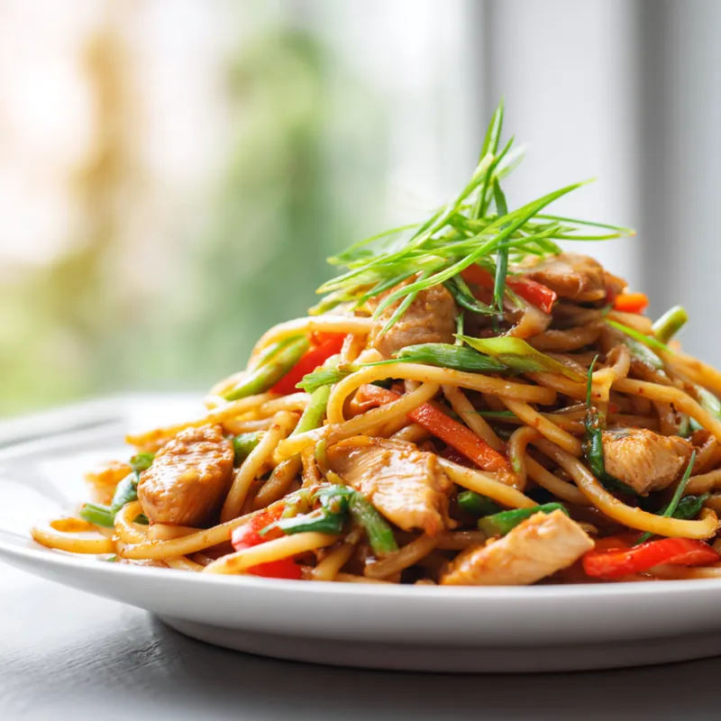 Asian-Style Spaghetti Stir Fry 5 Asian-Style Spaghetti Stir Fry