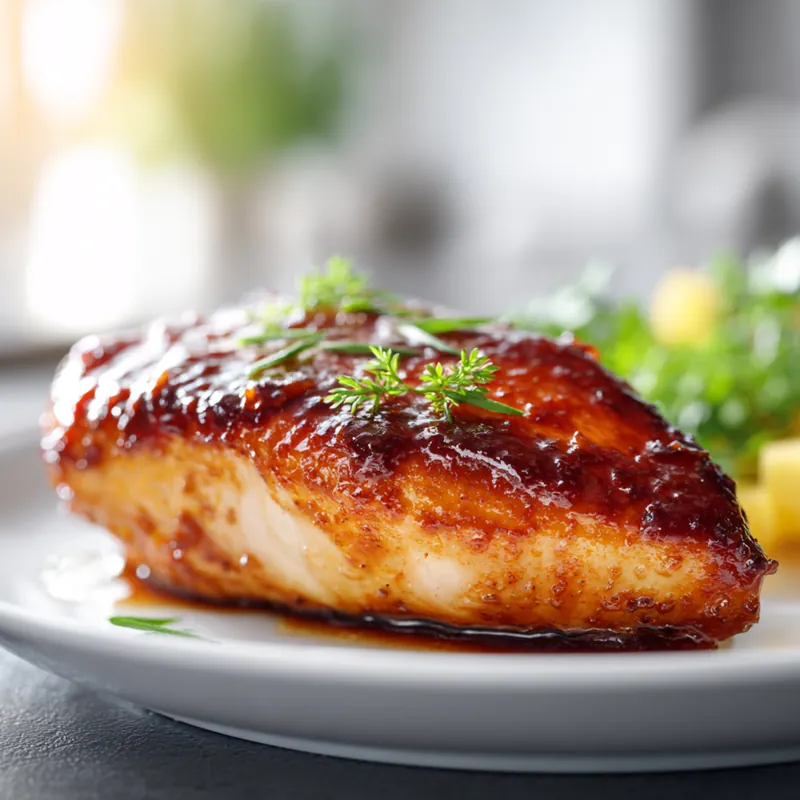 BBQ Baked Chicken Breast Dinner