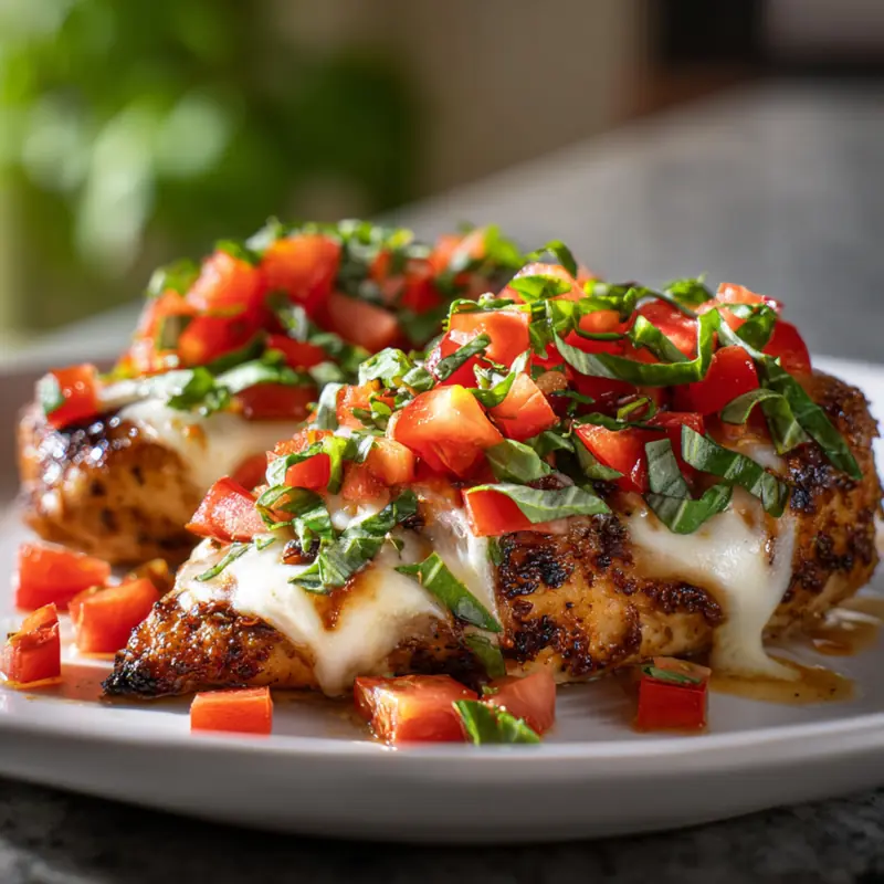 Bruschetta Chicken Breast (Tomato & Basil)
