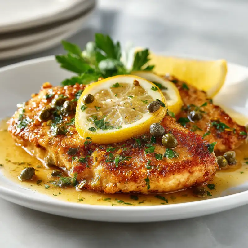 Chicken Piccata with Lemon and Capers