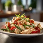 creamy chicken asparagus in content