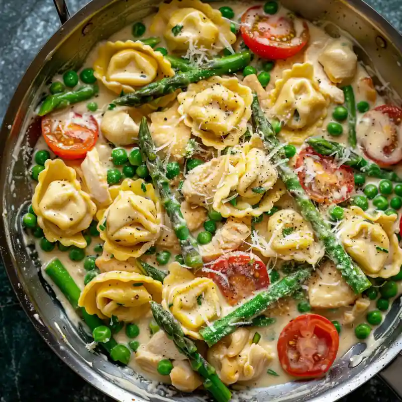 Spring Chicken and Vegetable Tortellini Primavera 6 Spring Chicken and Vegetable Tortellini Primavera