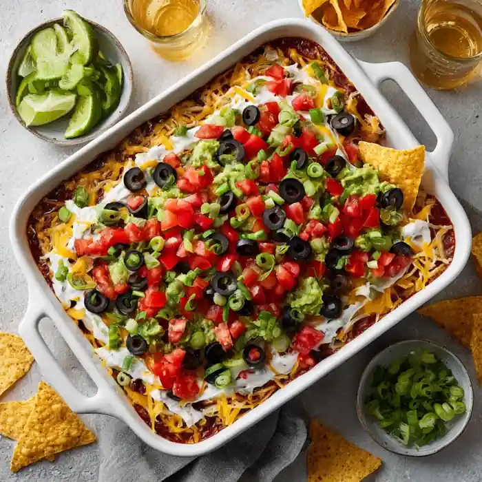 Classic Seven Layer Dip 5 Classic Seven Layer Dip