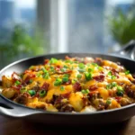 loaded potato skillet in content