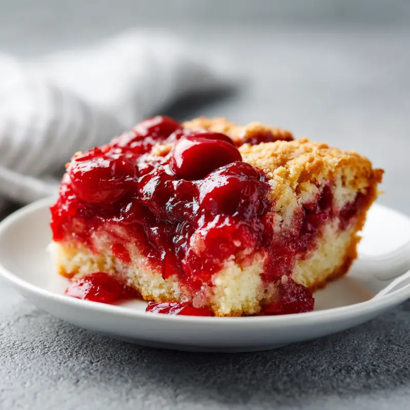 Old-Fashioned Cherry Dump Cake 7 Old-Fashioned Cherry Dump Cake