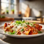oven baked beef enchiladas in content