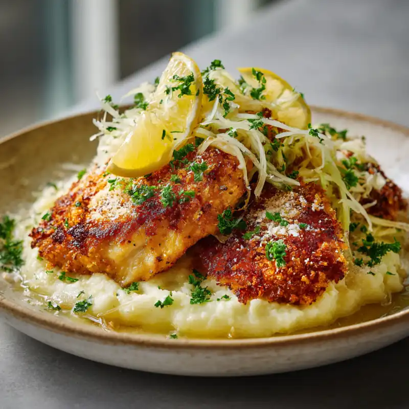 Crispy Parmesan-Crusted Chicken Breast 8 Crispy Parmesan-Crusted Chicken Breast