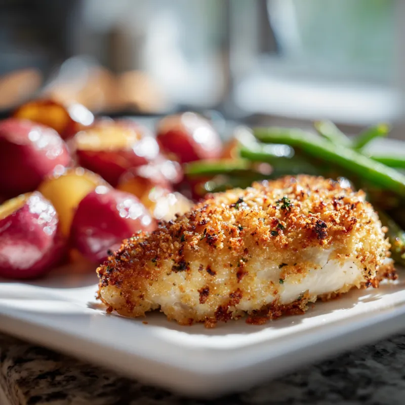 Parmesan Crusted Chicken Sheet Pan Dinner 5 Parmesan Crusted Chicken Sheet Pan Dinner