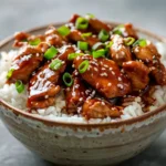 teriyaki chicken bowl in content