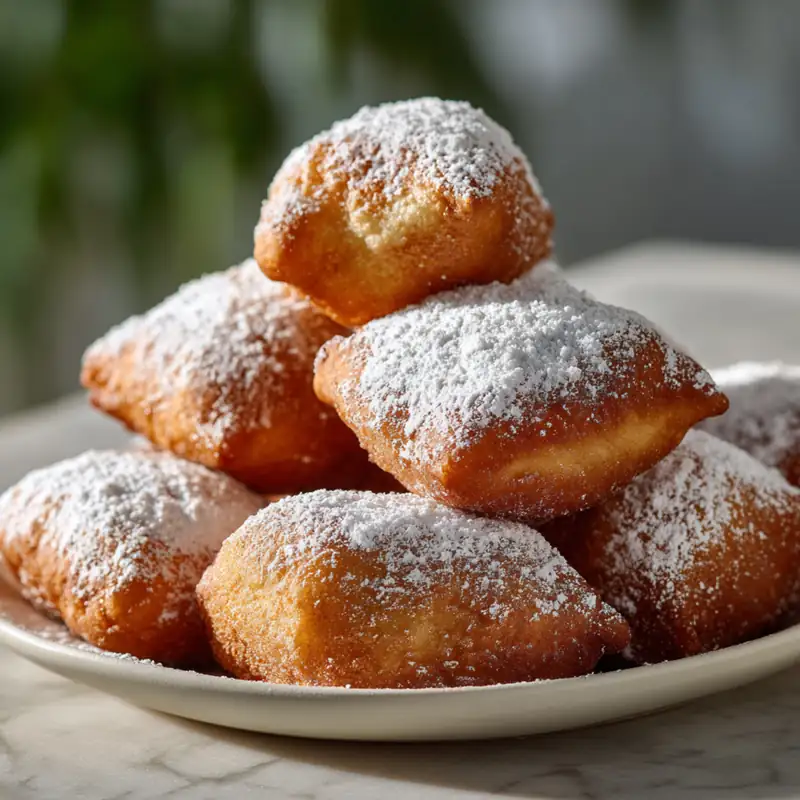 Classic Vanilla Baked Beignets 7 Classic Vanilla Baked Beignets