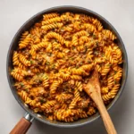 beef rotini skillet in content
