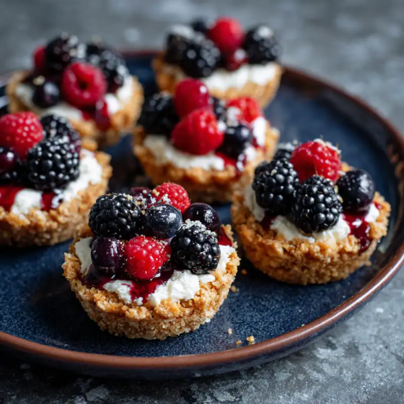 Creamy Cottage Cheese Berry Cups