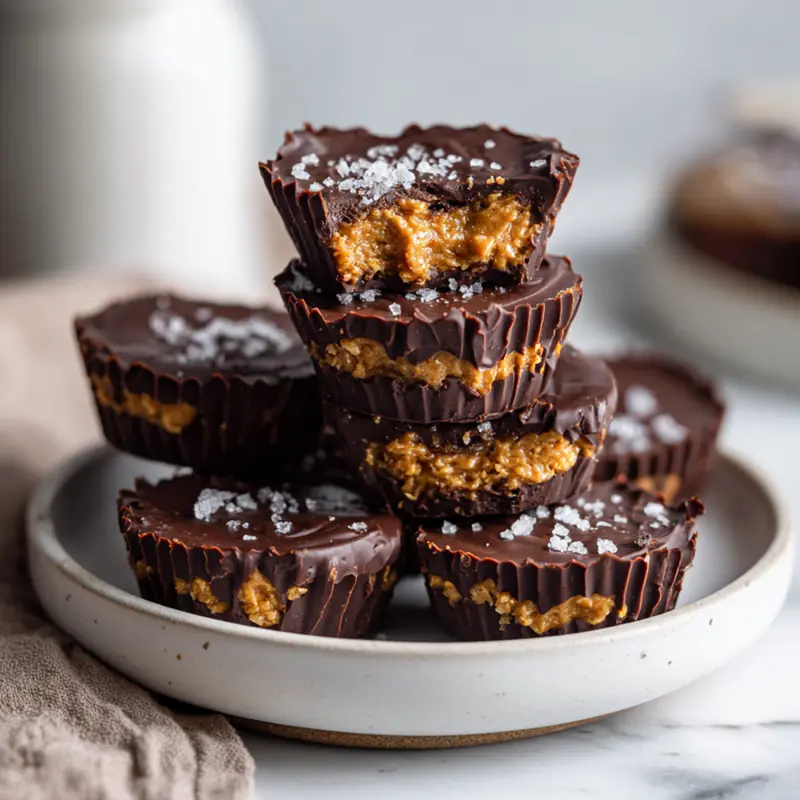 No-Bake Chocolate Peanut Butter Cups