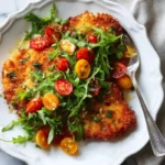 crispy chicken arugula tomato 800x800 1