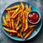 crispy sweet potato fries