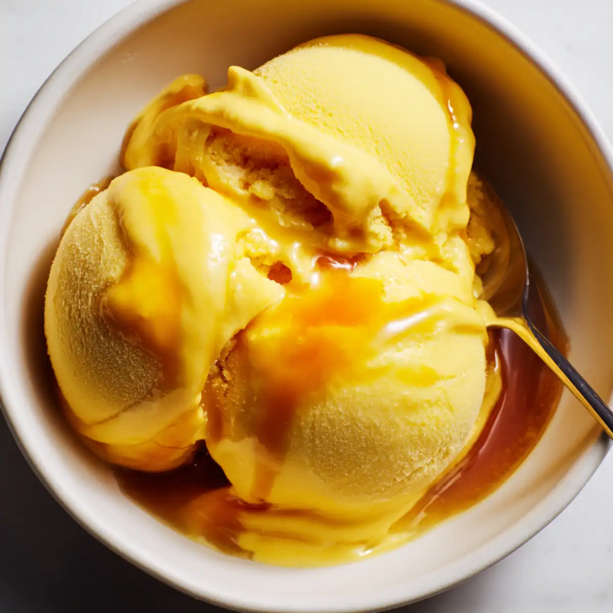 Frozen Mango Greek Yogurt Cups