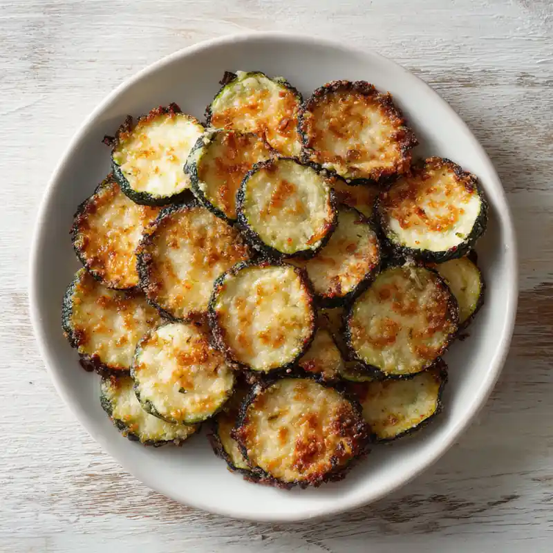 Crispy Parmesan Zucchini Chips
