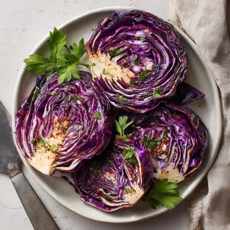 Crispy Air Fryer Cabbage Chips