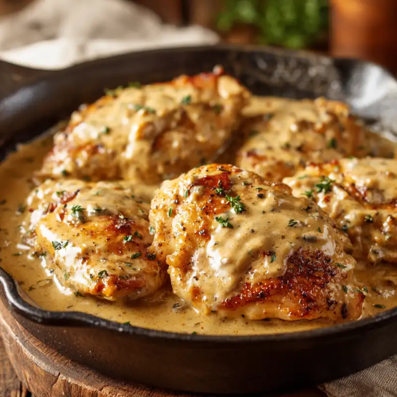 Savory Smothered Chicken