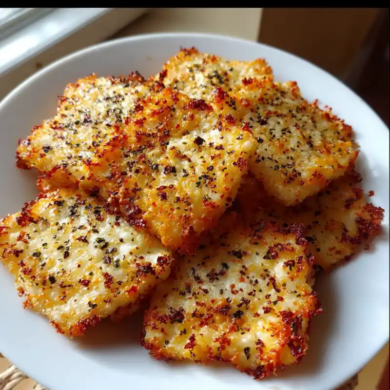 Crispy Cottage Cheese Parmesan Bites