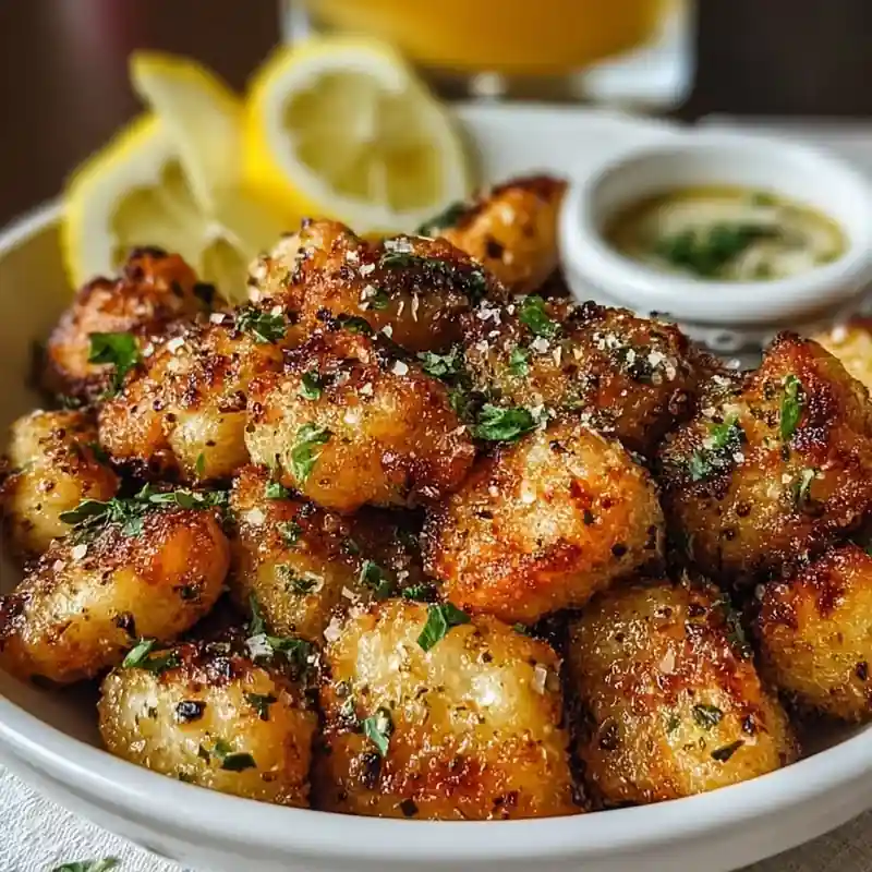 Air Fryer Lemon Chicken Bites for Crispy Easy Dinners